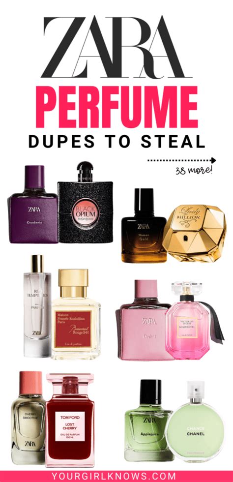 zara dupes perfume 2022|zara dupe perfumes list men.